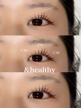 マツエク・マツパ hipahipa! MOEのマツエク・マツパデザイン