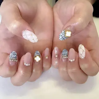 ネイル 💎🐰 saki. m 🐰💎のネイルデザイン