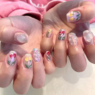 ネイル 新井 ひなののネイルデザイン