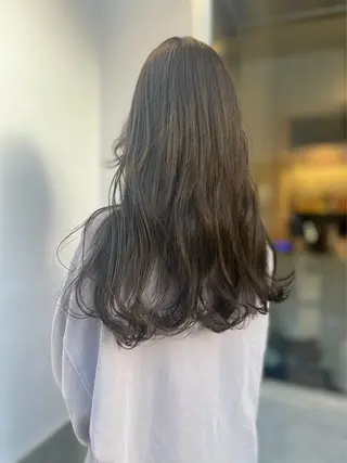 ロング やましたまゆ 上本町/谷九/カラーのヘアスタイル