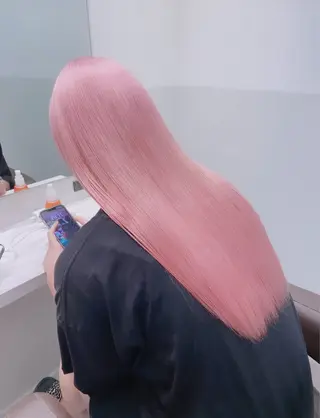 ロング カラー ヘアアレンジ メンズ SALOWIN所属・ハイトーン美容師 MASATOのヘアスタイル