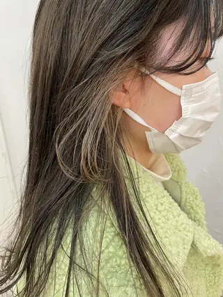 ロング カラー SALOWIN 立川所属・MAYU /ナチュラルヘア🌷のヘアスタイル