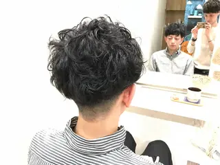 ショート パーマ メンズ メンズ指名多数!! SiLO 田島のヘアスタイル