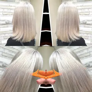 ミディアム カラー "PEPPU "所属・🌈推し色派手髪 ハイトーンShinのヘアスタイル