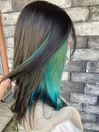 セミロング カラー ✂️似合わせの魔術師 石田一樹✂️のヘアスタイル