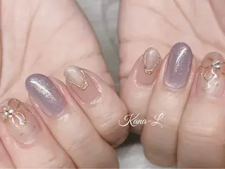 ネイル 芦辺 香奈のネイルデザイン