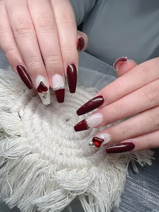 ネイル Lee Nails チップ長さだし専門店のネイルデザイン