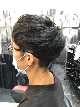 ショート メンズ Annon プライベートサロンのヘアスタイル