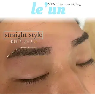 アイブロウ leun OTAKAのヘアスタイル