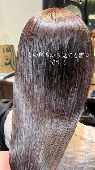 ロング 艶髪/透明感カラー/ METEO/山田凌大のヘアスタイル