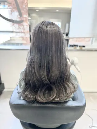 ロング カラー 岡田 祐果のマツエク・マツパデザイン