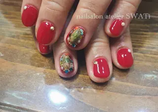 ネイル ヘアーサロン大野所属・nailsalon SWATiのネイルデザイン