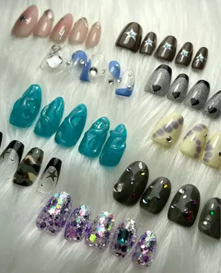 ネイル EmaNail新大阪店所属・EmaNail 新大阪natsumiのネイルデザイン