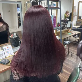 ロング カラー 透明感カラー/外苑前 /MIRAI🇰🇷のヘアスタイル