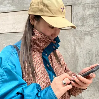 セミロング カラー 当日予約大歓迎💗 依田瑞希のヘアスタイル