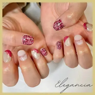 カラー ネイル Elegancia. Hiromiのネイルデザイン