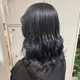 セミロング soyon心斎橋所属・♡透明感/艶カラー/ M a I ♡のヘアスタイル