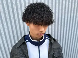 ショート パーマ メンズ 🔱メンズパーマ特化 🔱山下和輝のヘアスタイル
