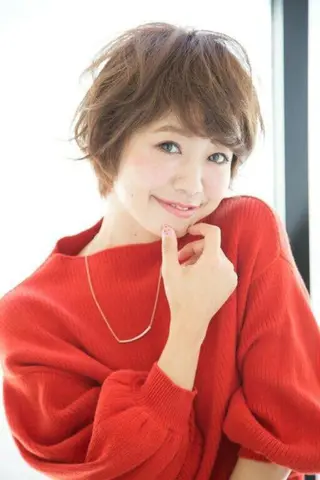 ショート カラー 髪質改善 阪口 雄佑のヘアスタイル