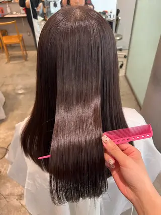 セミロング Zina吉祥寺 /縮毛矯正/美髪✨のヘアスタイル