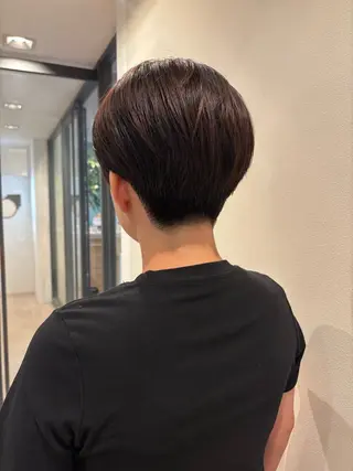 ショート オーガニックカラー/ 表参道/ルカのヘアスタイル