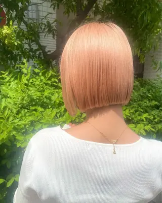 ショート 平成ギャル×韓国 mix💖MIKUのヘアスタイル