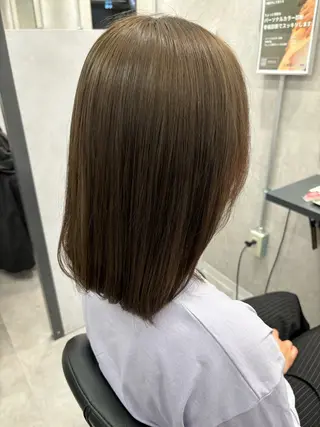 ショート ulu by dot.所属・かがみはやと 髪質改善/縮毛矯正のヘアスタイル