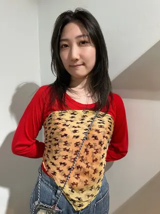 セミロング カラー 🎀オイダイラ モモカ🎀のヘアスタイル