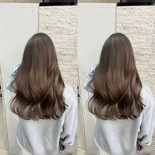 セミロング Y Uのヘアスタイル