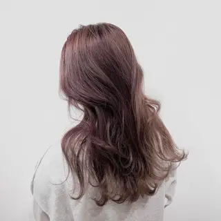 ロング カラー ヘアアレンジ キヨミ 韓国レイヤーカットのヘアスタイル