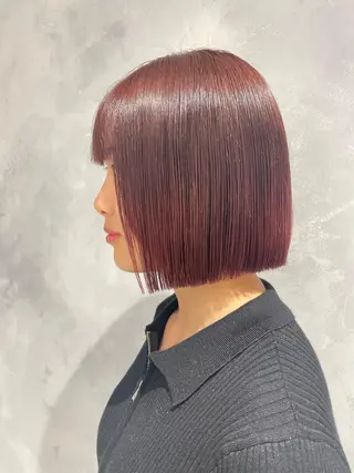 海外風カラー enaのヘアスタイル