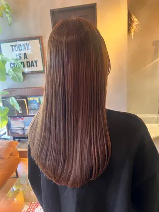 ロング 似合わせカット✂︎ 艶カラー･*:湊七海のヘアスタイル