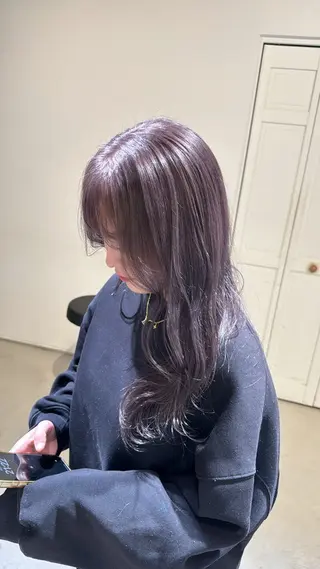 ロング カラー 艶髪/ハイトーン💎 レイヤー/Reijiのヘアスタイル
