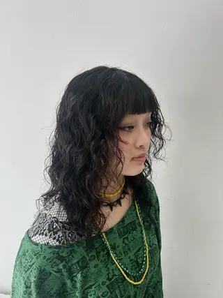 パーマ カットモデル募集中/ 原宿/MOENOのヘアスタイル