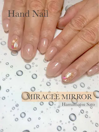ネイル ミラクルミラー 町野のネイルデザイン