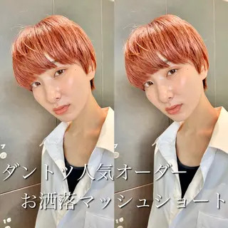 ショート 🩵縮毛矯正/ブリー チ/髪質改善/いつかのヘアスタイル