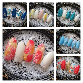 ネイル 島屋 千奈美のネイルデザイン