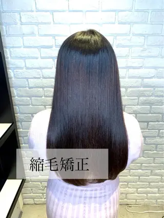 ロング パーマ 髪質改善/縮毛矯正 艶カラー/珠聡のヘアスタイル