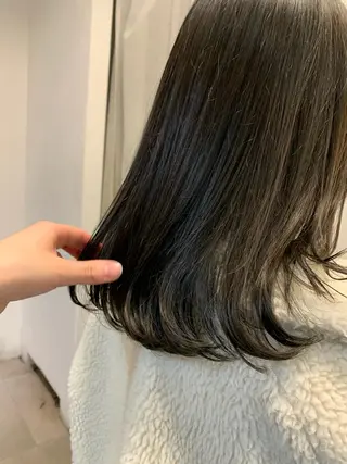 セミロング カラー パーマ ヘアアレンジ メンズ キッズ ネイル マツエク・マツパ アイブロウ お洒落パーマ/ボブ ❄️Tomoka❄️のヘアスタイル