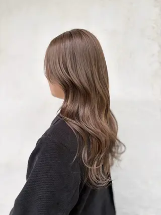 ロング カラー ヘアアレンジ ブリーチなし透け感/ マンツーマン/Ryoのヘアスタイル