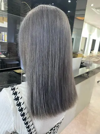 ロング カラー Lond luce心斎橋所属・🍀小川大輔🍀 ボブ/ブリーチ🥇のヘアスタイル