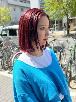 カラー Joh/メンズカット /レイヤー/ブリーチのヘアスタイル