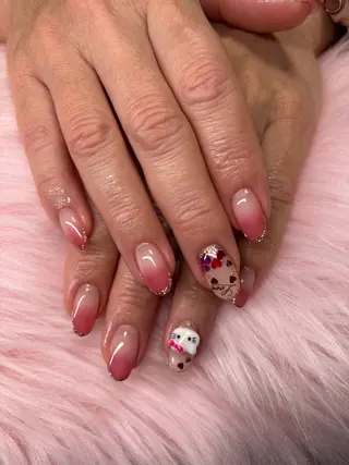 ネイル rukianail 新里のネイルデザイン