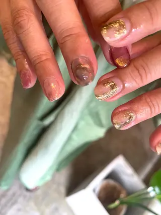 ネイル SALON VILLAGE AOYAMA 2nd.所属・NAKAMURA HARUKAのネイルデザイン