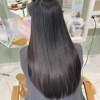ロング 長井 麻帆のヘアスタイル