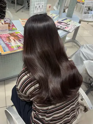 ロング 盛れる韓国ヘア🩰/ 透明感カラー/華のヘアスタイル
