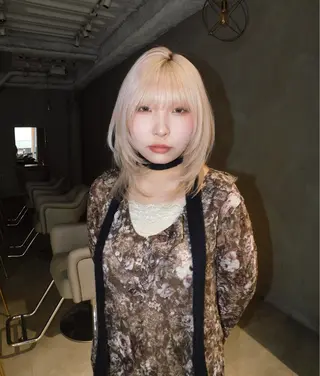 ミディアム カラー M.SLASH  omotesando所属・KARIN🤍 /レイヤーカットのヘアスタイル