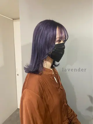 ミディアム カラー ヘアアレンジ ボブ /ニュアンス/ satomi🧸💖のヘアスタイル