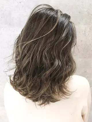 セミロング MiL所属・✨ハイトーン✨ 濱田知孝のヘアスタイル