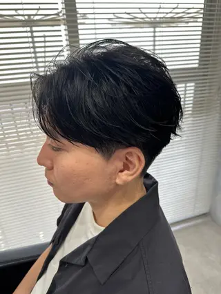 ショート パーマ メンズ ユウ🪄 パーマ指名No1のヘアスタイル